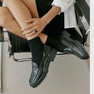 Reformation Agatha Chunky Loafer size 7